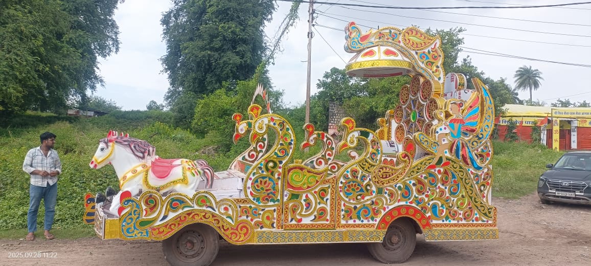 Decorated Buggy Baraat